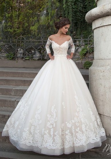 Свадебное платье Diona-12068-J59445 - Свадебный салон Jully Bride