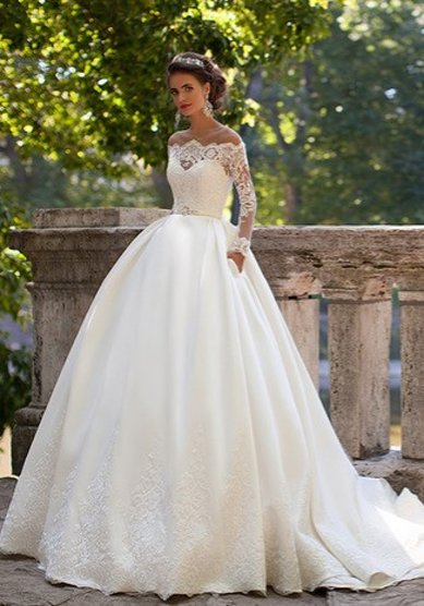 Свадебное платье Dominica-12069-J59449 - Свадебный салон Jully Bride