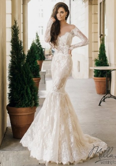 Свадебное платье Feride-12073-J59455 - Свадебный салон Jully Bride