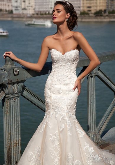 Свадебное платье Gven-12078-J59480 - Свадебный салон Jully Bride