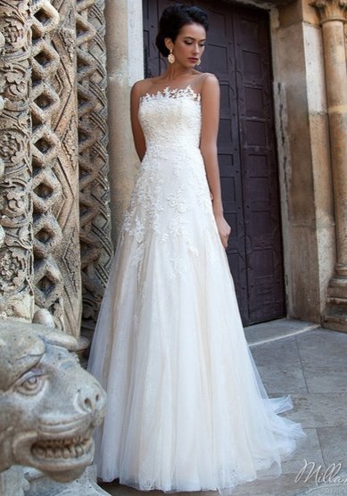 Свадебное платье Ines-12080-J59482 - Свадебный салон Jully Bride