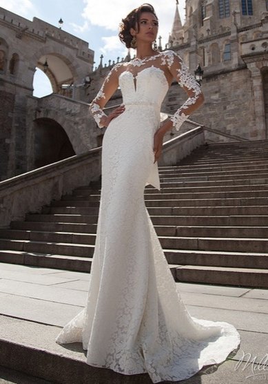 Свадебное платье Ivon-12082-J59484 - Свадебный салон Jully Bride