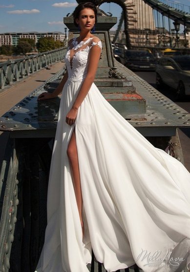 Свадебное платье Odri-12096-J59530 - Свадебный салон Jully Bride