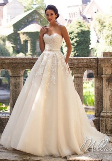 Свадебное платье Sabrina-12101-J59535 - Свадебный салон Jully Bride