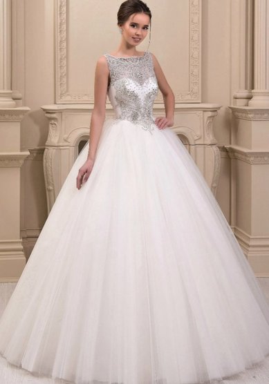 Свадебное платье Королева-V59873 - Свадебный салон VESTA-BRIDE