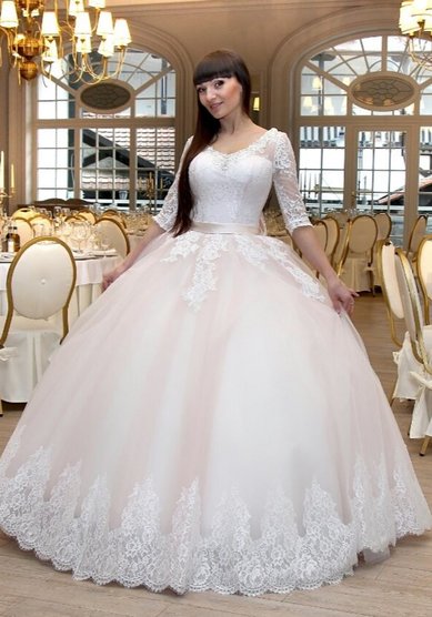 Свадебное платье Розали-V59875 - Свадебный салон VESTA-BRIDE