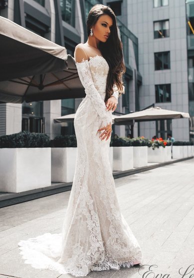 Свадебное платье Малика-К60045 - Салон свадебной и вечерней моды Королева