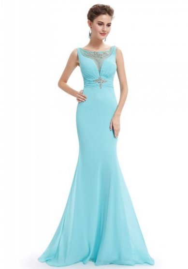 Вечернее платье Амбра-К60056 - Салон свадебной и вечерней моды Королева