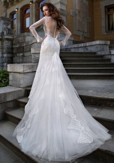 Свадебное платье Абелла-A60809 - Свадебный салон ALEDA (Гороховая 64)