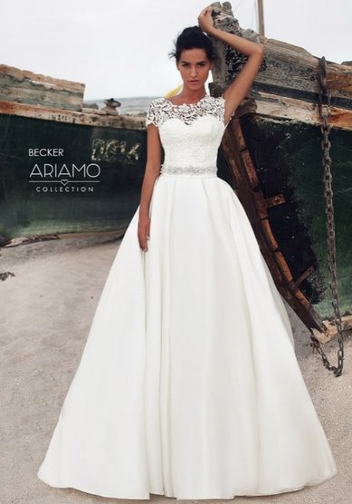 Свадебное платье Беккер-A61329 - Свадебный салон ALEDA (Гороховая 64)