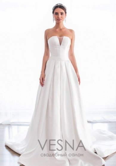 Свадебное платье Тина-V61380 - Свадебный салон Vesna