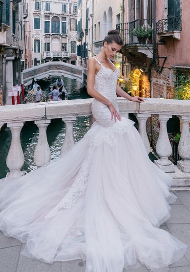 Свадебное платье Gold-С61847 - Свадебный салон Свадьба Века