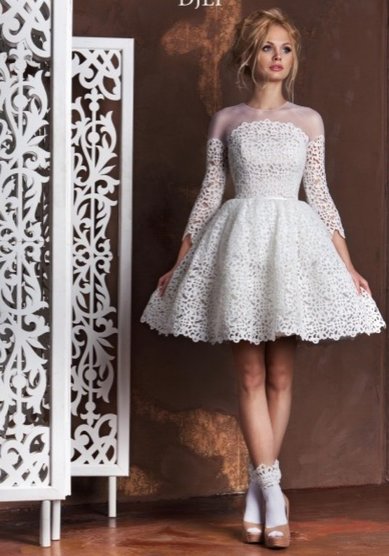 Свадебное платье Djef-С62294 - Свадебный салон Свадьба Века