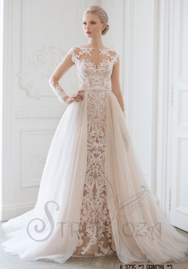 Свадебное платье Принсия трансформер-A63076 - Свадебный салон ALEDA (Гороховая 64)