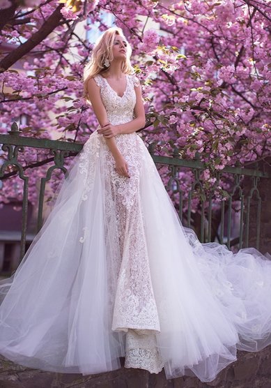 Свадебное платье Blessing-M63504 - Свадебный салон Milano Vera