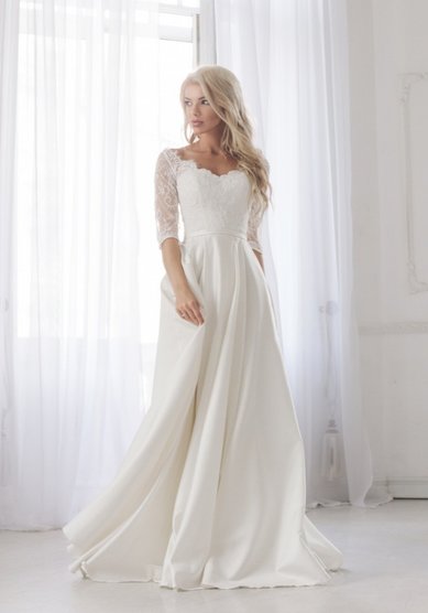 Свадебное платье Mara-M63505 - Свадебный салон Milano Vera