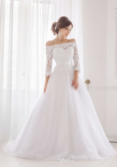 Свадебное платье Zlata-M63509 - Свадебный салон Milano Vera