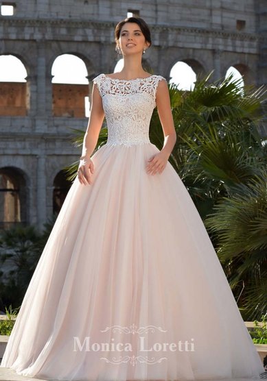 Свадебное платье Августа-К63921 - Салон свадебной и вечерней моды Королева