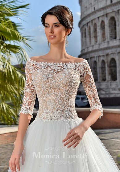 Свадебное платье Аврора-К63922 - Салон свадебной и вечерней моды Королева