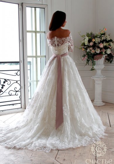 Свадебное платье Берта-С64382 - Свадебный салон СЧАСТЬЕ
