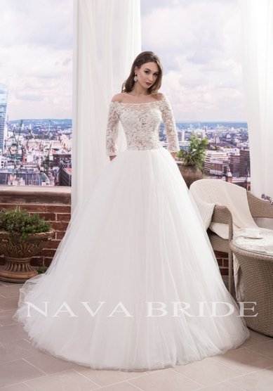 Свадебное платье Clara от Nava Bride-M64437 - Свадебный салон Milano Vera