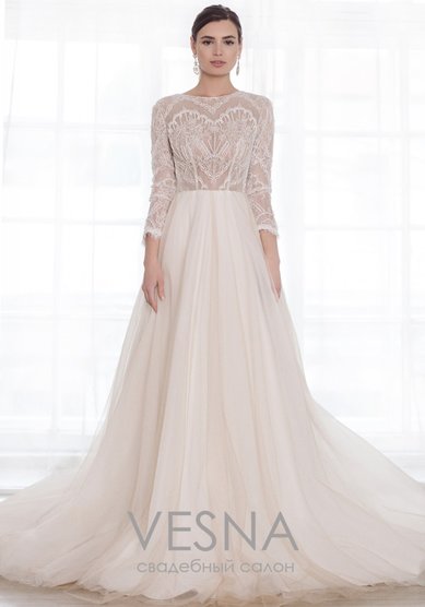 Свадебное платье Сюзан Лайт-V64728 - Свадебный салон Vesna