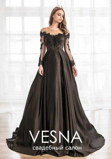 Вечернее платье Арабель-V64802 - Свадебный салон Vesna