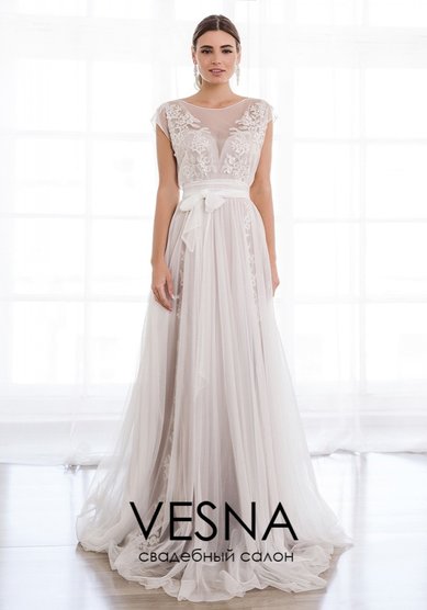 Свадебное платье Ильви-V64928 - Свадебный салон Vesna