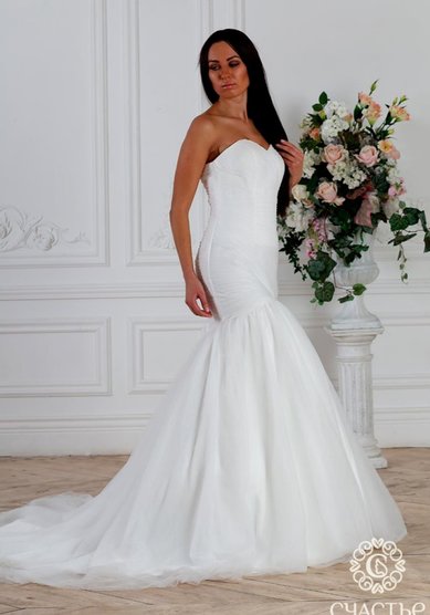 Свадебное платье Анжела-С65051 - Свадебный салон СЧАСТЬЕ