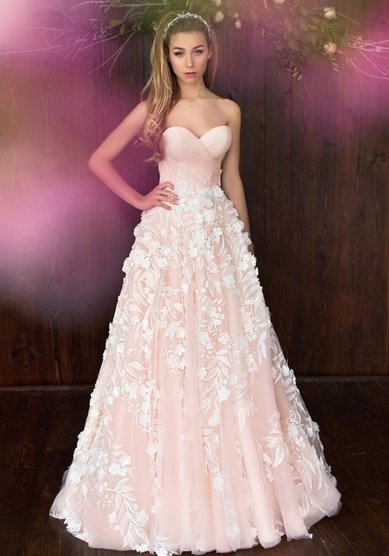 Свадебное платье Royal Orchid-M66827 - Свадебный салон Milano Vera