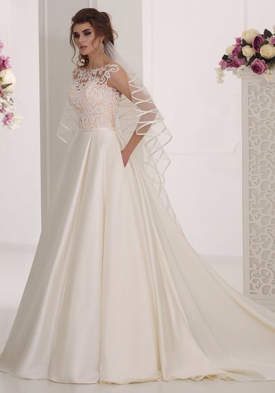 Свадебное платье Акулина-С66891 - Свадебный салон Свадебный Гардероб