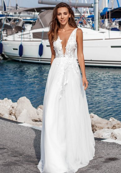 Свадебное платье Flower от Katty Shved-М66936 - Свадебный салон Мечта Невесты