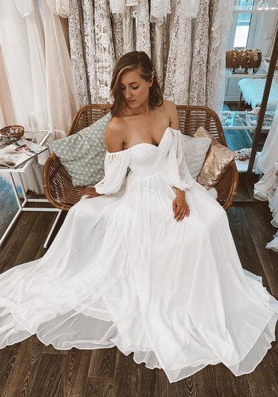 Свадебное платье Liliana-O67049 - Свадебный салон One love