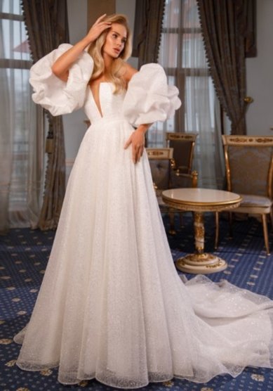 Свадебное платье Louise-И69324 - Салон свадебной и вечерней моды Интерстиль