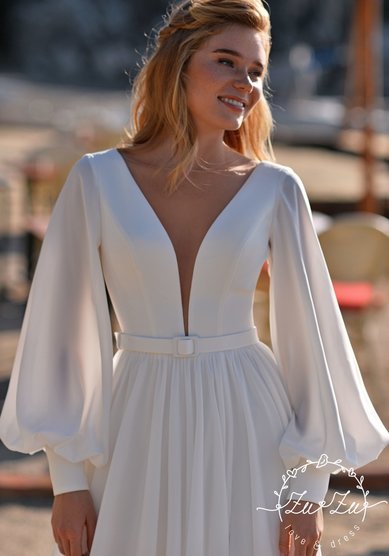 Свадебное платье Адиссо-A69493 - Свадебный салон ALEDA (Гороховая 64)