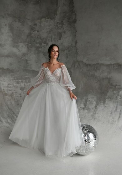 Свадебное платье Сави-A69497 - Свадебный салон ALEDA (Гороховая 64)