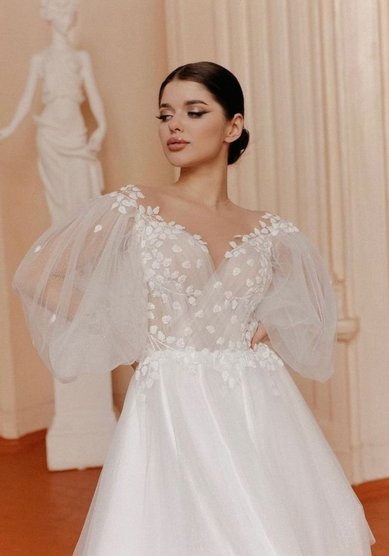 Свадебное платье Сави-A69497 - Свадебный салон ALEDA (Гороховая 64)