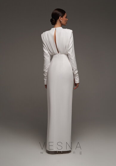 Свадебное платье Джина-V69799 - Свадебный салон Vesna