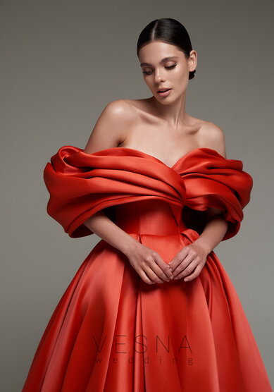 Вечернее платье Даниэла Руж-V69828 - Свадебный салон Vesna