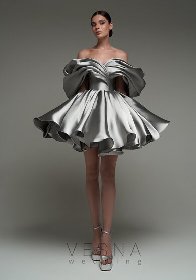 Вечернее платье Рафаэлла Грей-V69829 - Свадебный салон Vesna