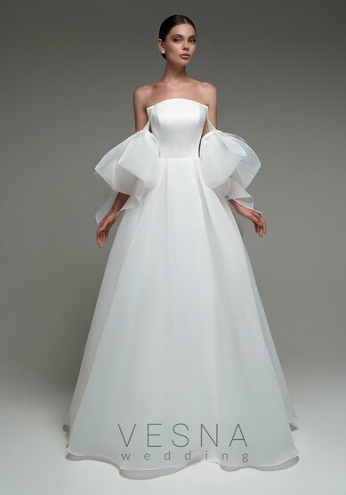 Свадебное платье Майя Лонг-V69830 - Свадебный салон Vesna