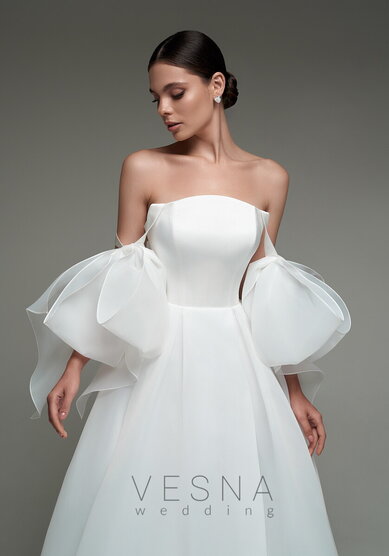 Свадебное платье Майя Лонг-V69830 - Свадебный салон Vesna