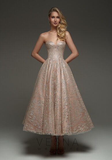 Вечернее платье Мари Нюд-V69836 - Свадебный салон Vesna