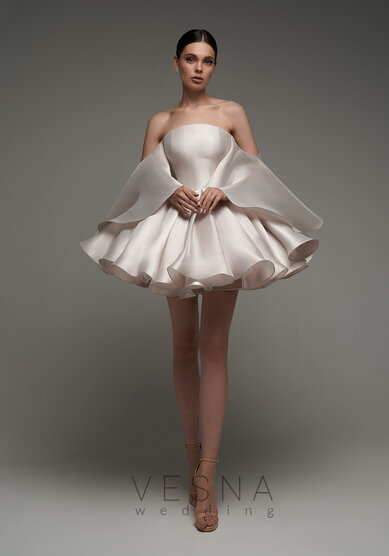 Вечернее платье Эйприл Лайт Пинк-V69857 - Свадебный салон Vesna