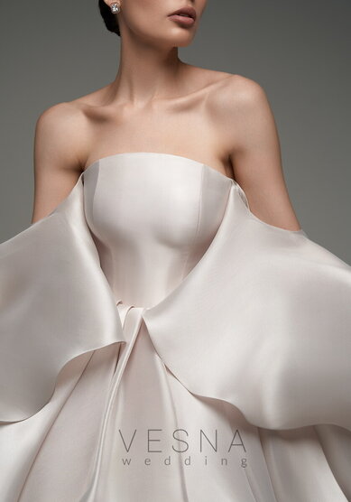 Вечернее платье Эйприл Лайт Пинк-V69857 - Свадебный салон Vesna