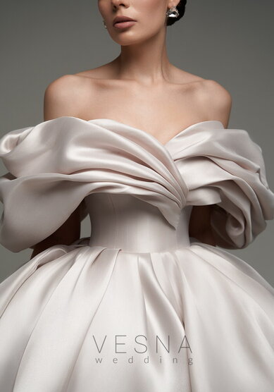 Свадебное платье Рафаэлла Софт Пинк-V69860 - Свадебный салон Vesna