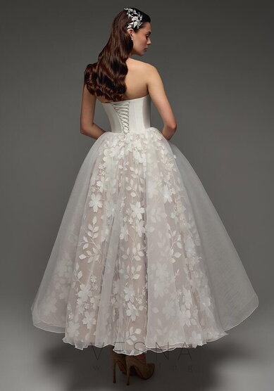 Свадебное платье Флора-V70042 - Свадебный салон Vesna