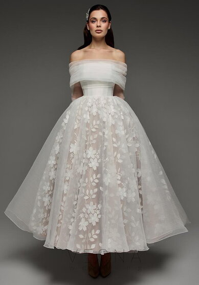 Свадебное платье Флора-V70042 - Свадебный салон Vesna