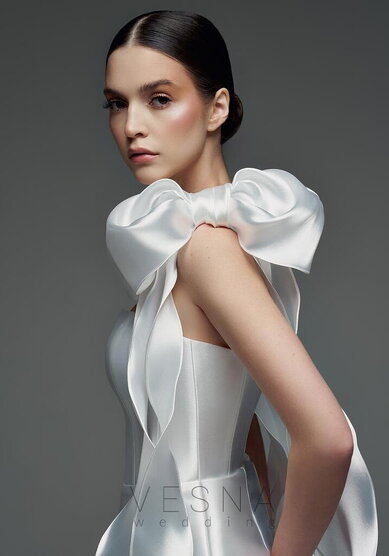 Свадебное платье Вероник Вайт-V70232 - Свадебный салон Vesna