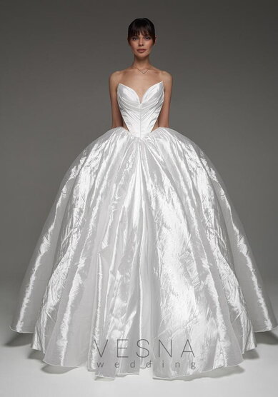 Свадебное платье Кристэл-V70235 - Свадебный салон Vesna